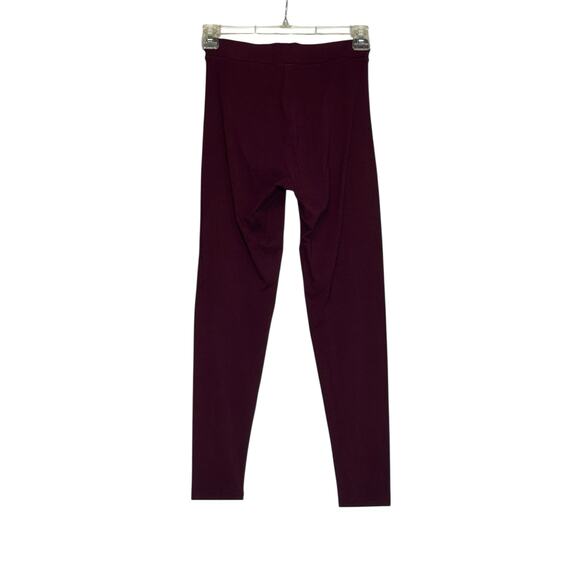 Pink by Victoria Secret burgundy leggings size XS - Picture 8 of 10